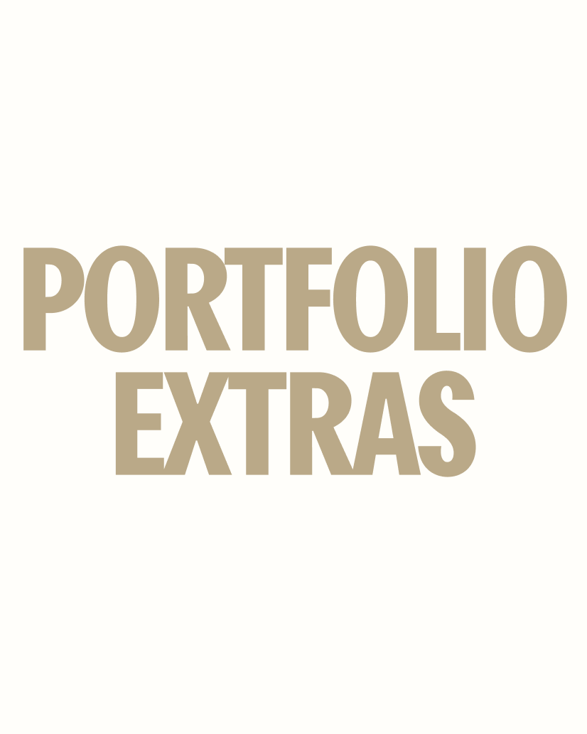 Portfolio Extras